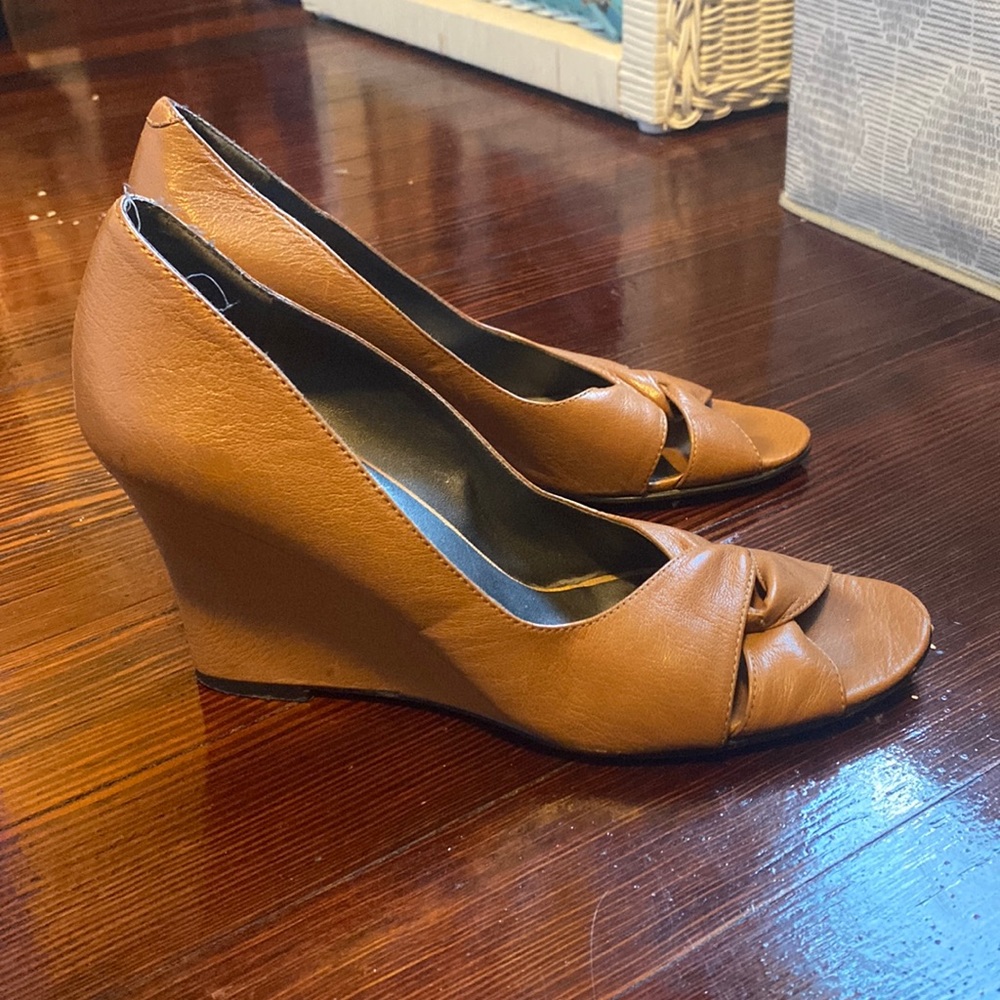 Brown heels